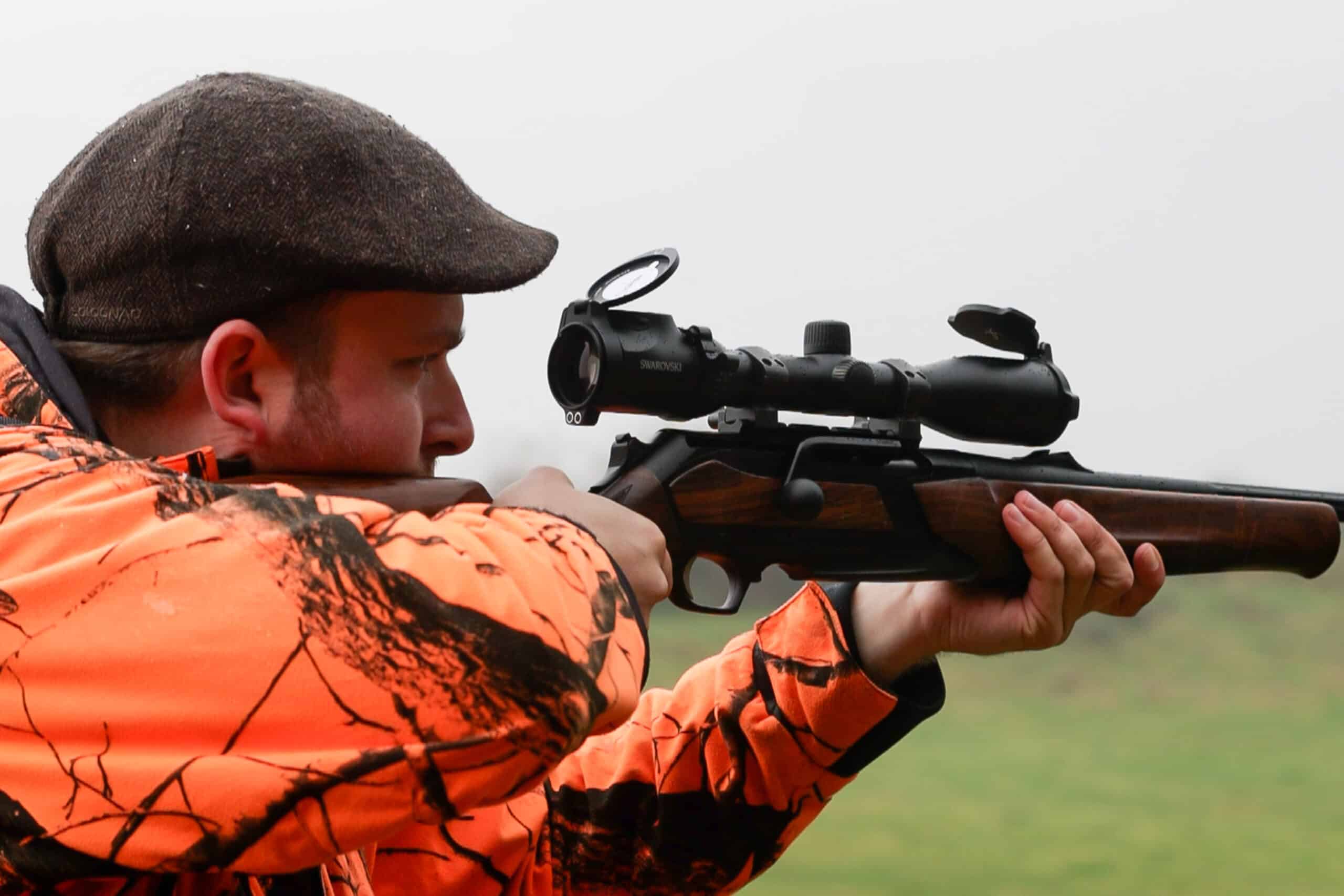 Tir arme avec lunette