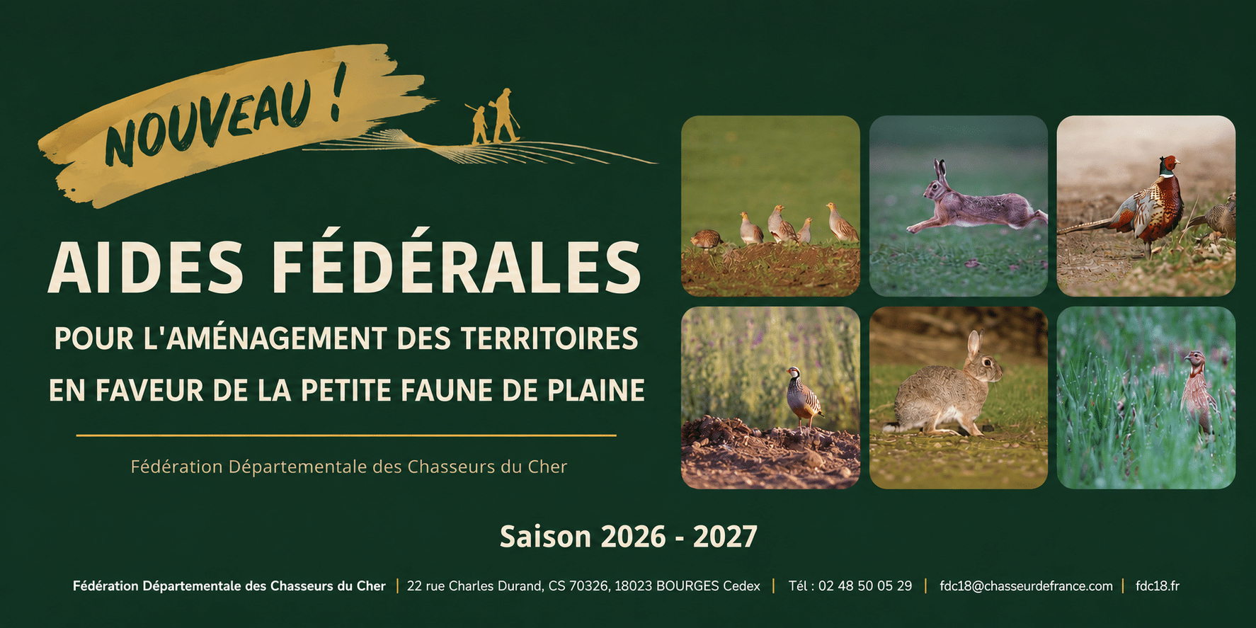 Bannière petit gibier